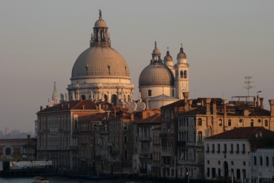 Venetian skyline.