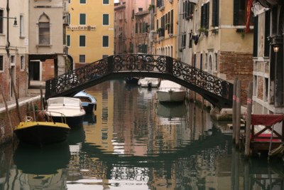 Metal Venetian bridge