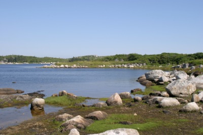 Nova Scotia lake between Halifax and Peggy's Cove.