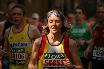 London Marathon runner